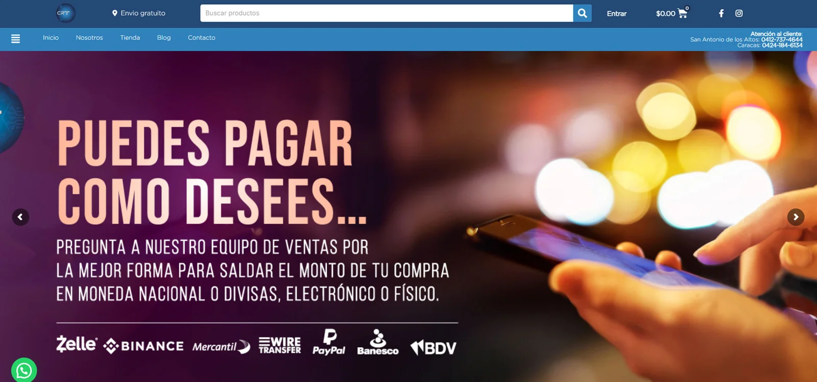Diseño Tienda Online WooCommerce