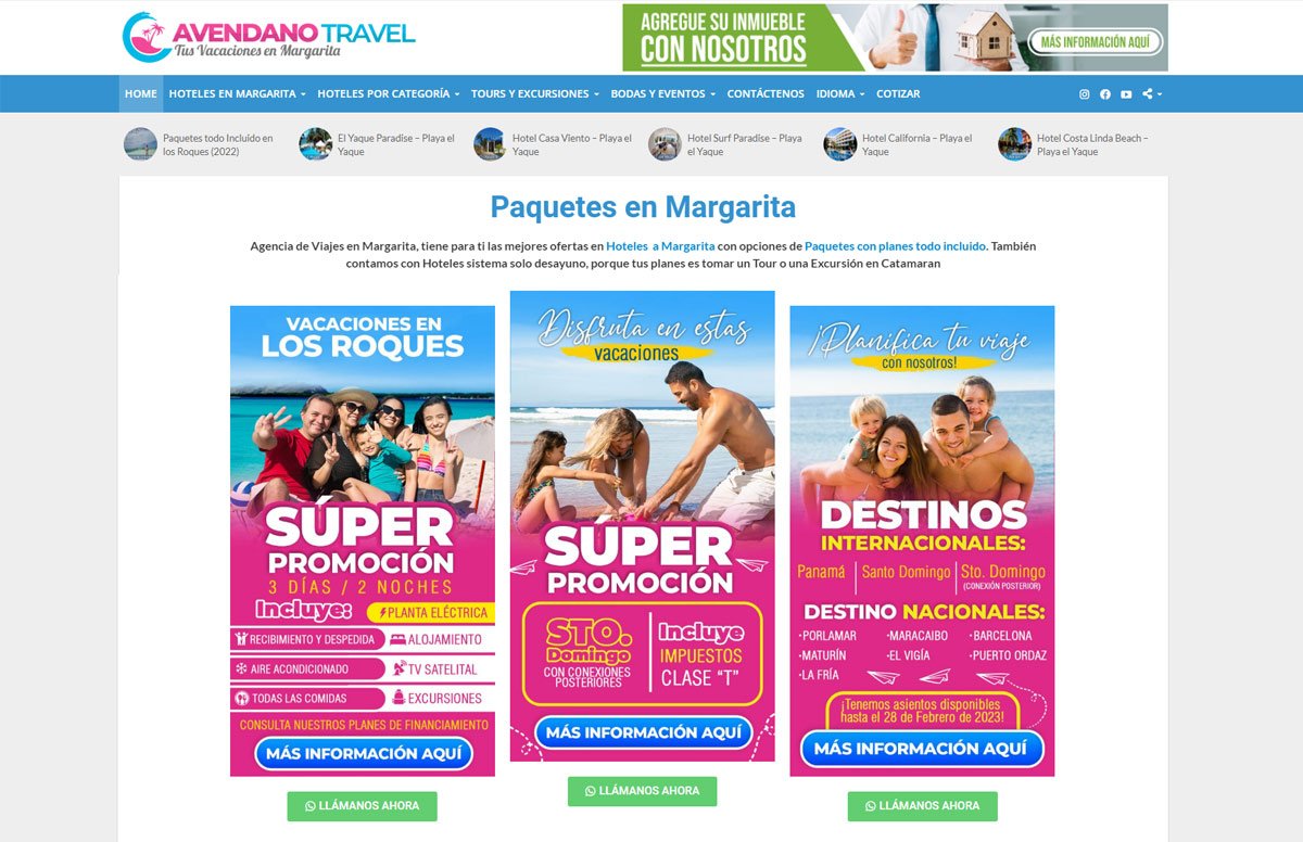 Diseño de Páginas web en Miami, Florida - Agencia web en Miami, Florida